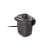 Intex Quick-Fill 12V Elektropumpe, schwarz und rot, Seitenansicht