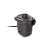 Intex Quick-Fill 12V Elektropumpe, schwarz und rot, Seitenansicht