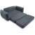 Intex Inflatable Sofa Bed extended to bed position - Grey