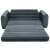 Intex Inflatable Sofa Bed extended to bed position - Grey