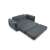 Intex Inflatable Sofa Bed extended to bed position - Grey