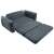 Intex Inflatable Sofa Bed extended to bed position - Grey