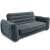 Angled view of Intex 2-in-1 Inflatable Sofa Bed - Grey