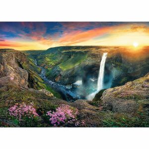 Trefl Haifoss Waterfall 2000-Piece Jigsaw Puzzle - Trefl Puzzle