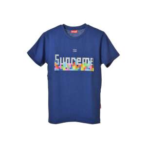 Supreme kék, Tetris mintás gyerek póló 32204136 Gyerek póló