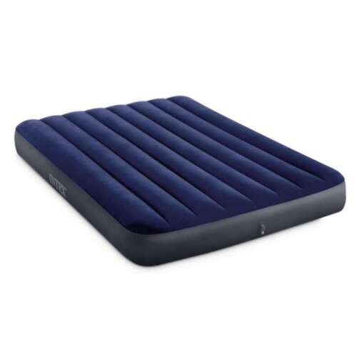 Intex Full Dura-Beam Classic Downy air mattress, blue, 137x191cm