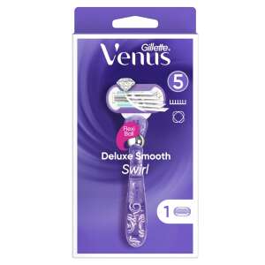Gillette Venus Deluxe Smooth Swirl holiaci strojček, 5 čepeľov, technológia FlexiBall, 1 kus - Depilácia&Holenie