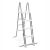 Intex 122cm Safety Pool Ladder - Sturdy Frame and Non-Slip Steps