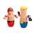 Intex 3D Inflatable Bop Bags - Wrestler, Blonde Boxer