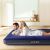 Couple relaxing on Intex Dura-Beam Queen Air Mattress