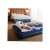 Intex Dura-Beam Queen air mattress with built-in pillow and hand pump