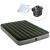 Intex Full Dura Beam Prestige Downy Air Mattress with Hand Pump and Repair Patch
