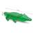 Intex inflatable crocodile ride-on pool toy, dimensions 86x168cm