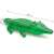 Intex inflatable crocodile ride-on pool toy, dimensions 86x168cm