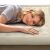 Close-up of woman relaxing on Intex Queen Ultra Plush air mattress
