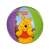 Intex Winnie the Pooh dmuchana piłka plażowa, 51cm, fioletowo-zielona