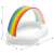Intex Rainbow Cloud felfújható Pancsoló - Szivárvány 142x119x84cm (57141NP) 32204709}