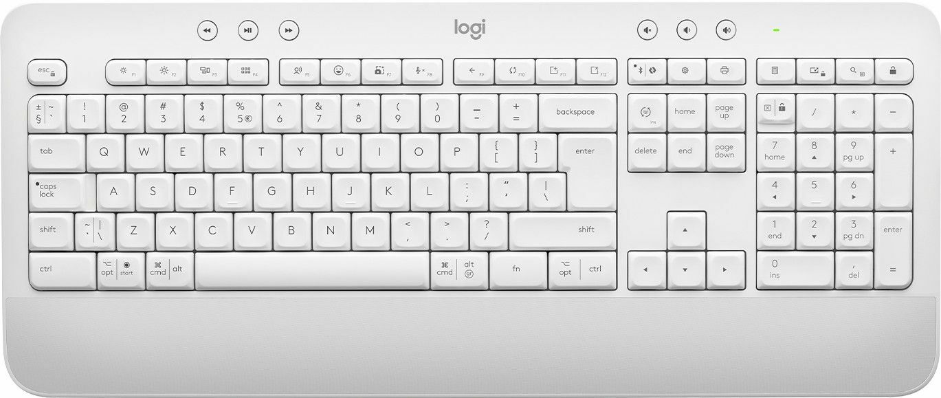 Logitech Signature MK650 Combo For Business klávesnica Obsahuje myš Bluetooth QWERTZ Nemecký Biela (920-011022)