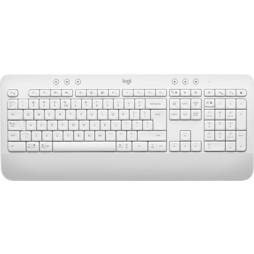 Logitech Signature MK650 Combo For Business vezeték nélküli német billentyűzet + egér fehér (920-011022) (920-011022)