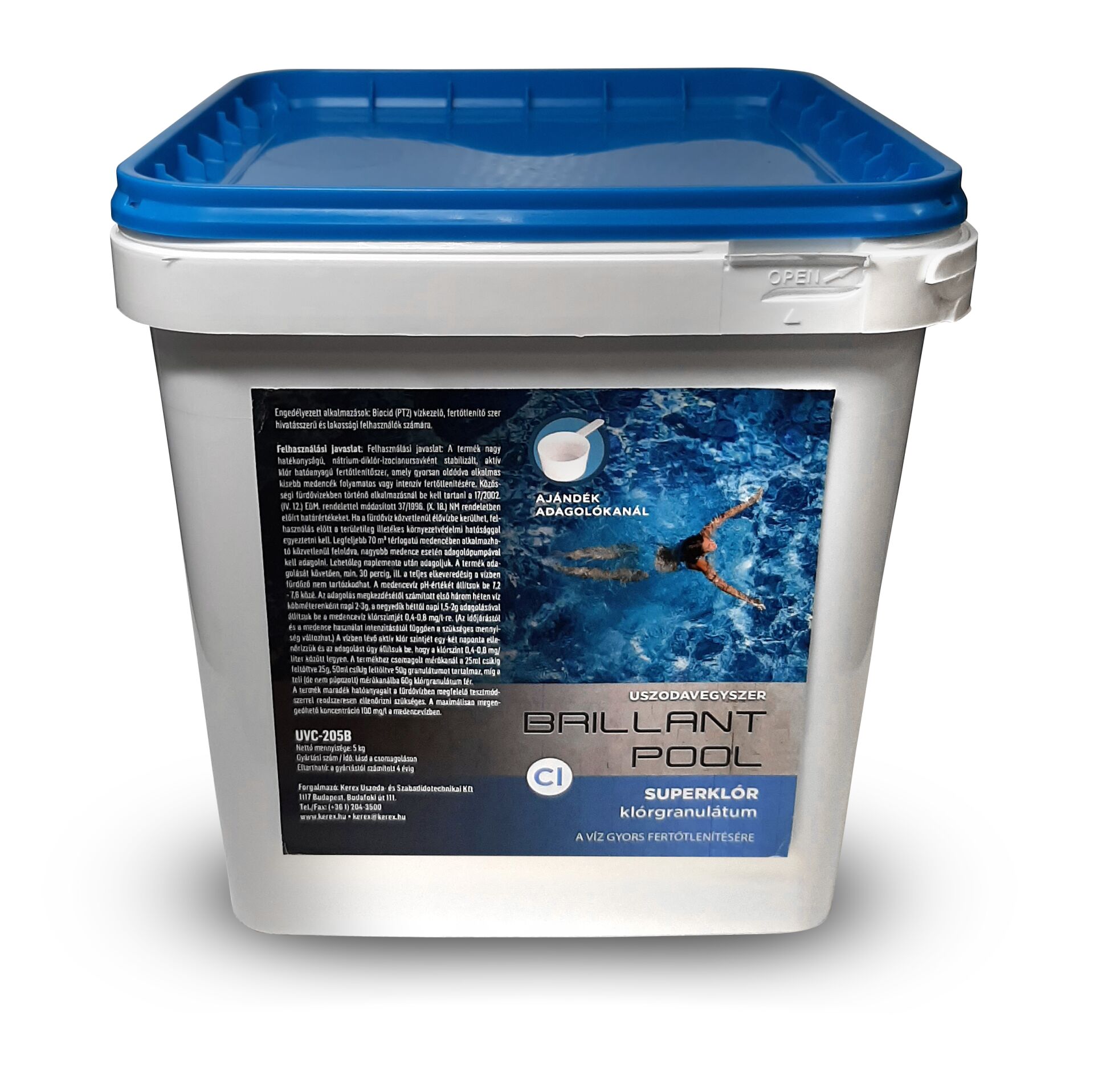 E-shop Chlórové granule Brillant Pool 5kg
