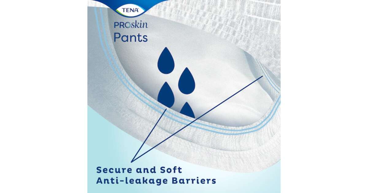 Homecare Medical  TENA Lady Pants Noir - Large - Homecare Medical