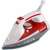 Hoover TIM 2500 EU01 steam iron, white and red, with ceramic soleplate