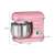 Bomann KM 6030 CB rosa Standmixer, 1100W, 5L Edelstahlschüssel, Abmessungen