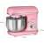 Bomann KM 6030 CB rosa Standmixer, 1100W, 5L Edelstahlschüssel, Abmessungen