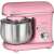 Bomann KM 6030 CB rosa Standmixer, 1100W, 5L Edelstahlschüssel