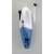 Bomann AKS 960 CB handheld vacuum cleaner, white and blue, wall mount