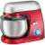 Clatronic KM 3709 kitchen robot, 1000W, 5L, stainless steel bowl, red