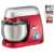 Clatronic KM 3709 1000W red stand mixer with stainless steel bowl and award winning design