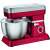 Clatronic KM 3630 P red stand mixer, 1200W, 6.3L stainless steel bowl