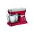 Clatronic KM 3630 P red stand mixer, 1200W, 6.3L stainless steel bowl