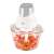 Home by Somogyi HGAP13 food chopper, white, chopping vegetables