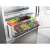 Gorenje N619EAW4 refrigerator CrispZone drawer, showing fresh vegetables and fruits