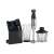 Gorenje HBC807QB Hand Blender Set, black, with chopper, whisk, and beaker