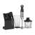 Gorenje HBC807QB Hand Blender Set, black, with chopper, whisk, and beaker