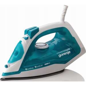Gorenje SIH1800TQC SteamCareLite călcat, alb și turcoaz - Aparate de curatat cu aburi, Mașini de cusut, Stații de aburi, Aparate de abur manual, Fiare de călcat și Mașini de curățat