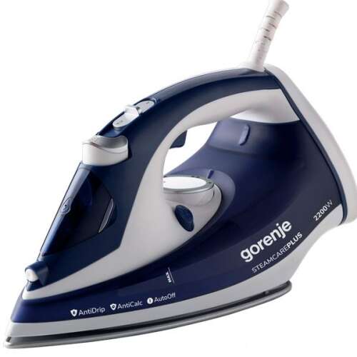 Gorenje SIH2200BLC steam iron, blue and white