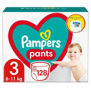 Pampers Pants pieluchy rozmiar 3 Mega Pack, 128 sztuk, dla dzieci od 6 do 11 kg - Pampers Pielucha