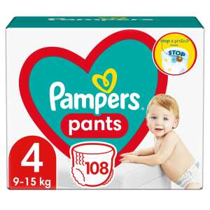 Pampers Pants Mega Box Größe 4 Windeln für Babys von 9-15kg, 108 Stück - Windeln und Windeln für Erwachsene