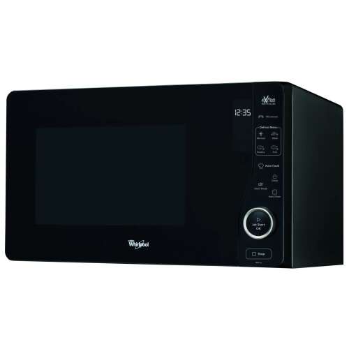 Whirlpool MWF 420 BL mikrohullámú sütő, fekete, 25 liter, 800W