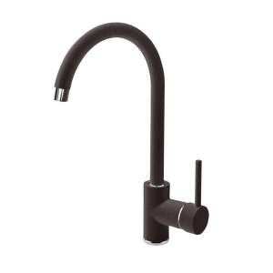 Deante BEN262M kitchen faucet in graphite color - Faucet