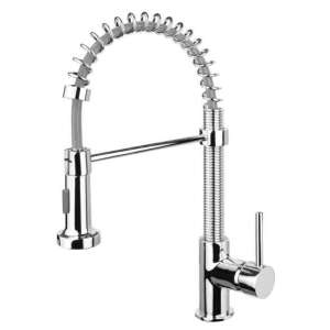 Deante BDZ_060A Küchenarmatur mit ausziehbarer Brause, Chrom-Finish