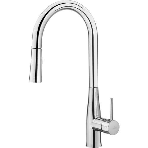 Deante BDH 072M Kitchen Faucet with U-shaped Spout and Pull-Out Sprayer