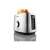 Gorenje T1000E stainless steel toaster with two slices of toast