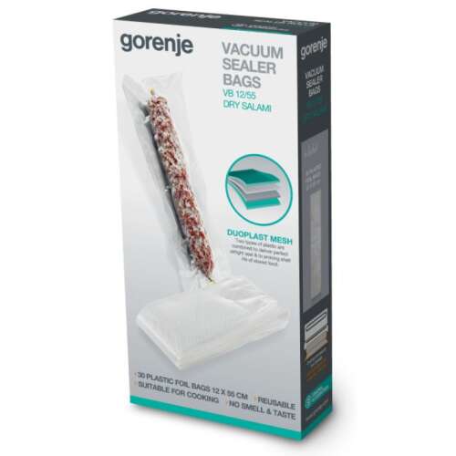 Gorenje VB12/55 Пакетчета за вакуумно запечатване за сух салам, 30 броя