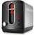 Gorenje T1100CLBK toastovač, čierny a nerezový, 2-priehradový, funkcia zdvíhania a kontroly