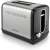 Gorenje T1100CLBK toastovač, čierny a nerezový, 2-priehradový